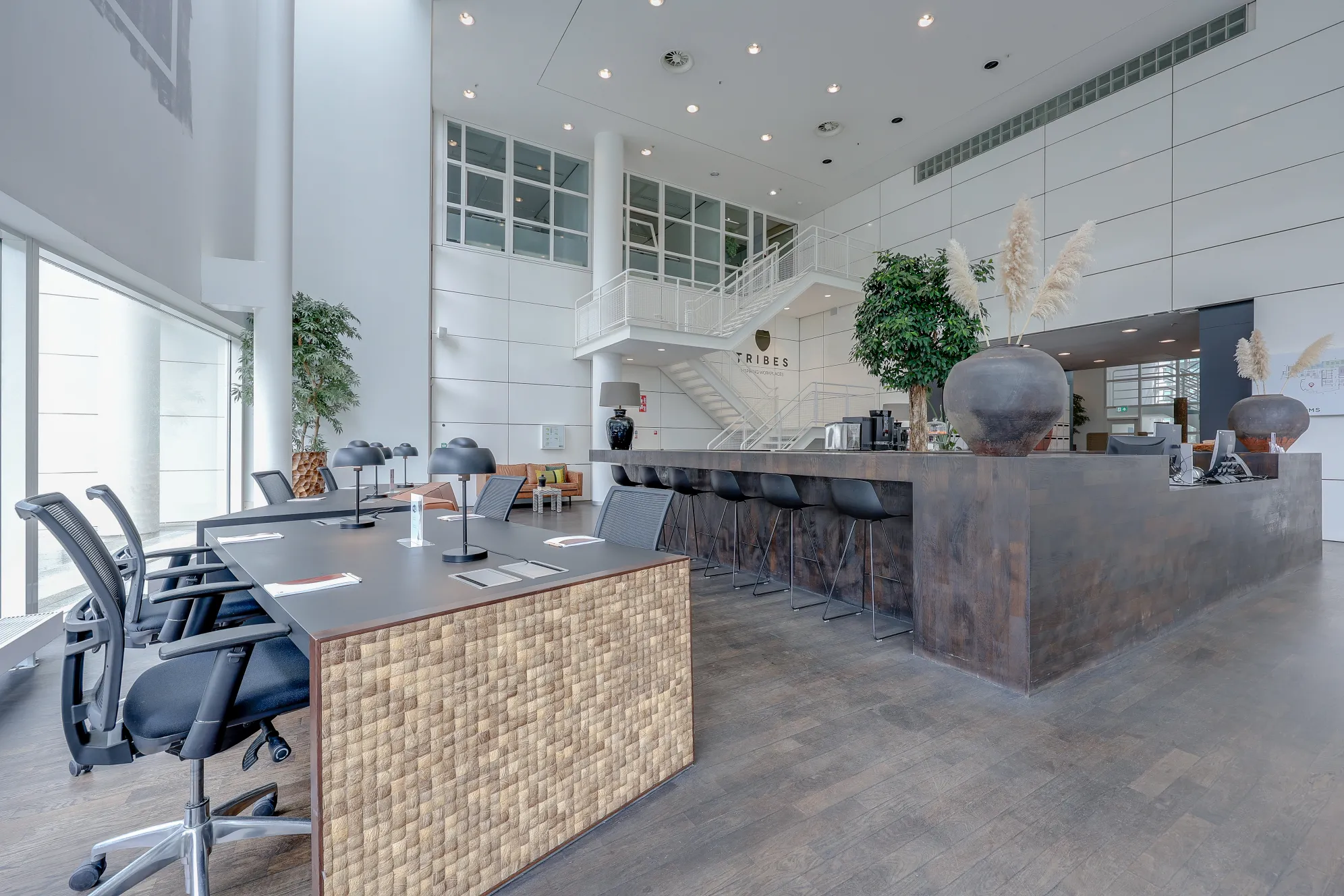 Reception and hospitality at Tribes The Hague Central Station